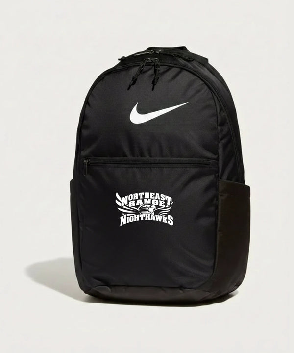 Northeast Range High School Volleyball (Girls) - Black Nike Brasilia Medium Backpack NKDH7709