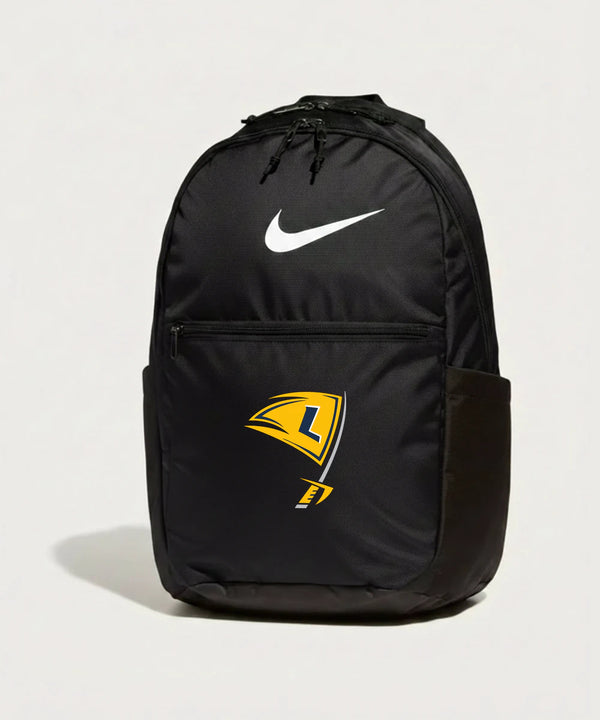 Howard Lake Waverly Winsted High School Football (Boys) - Black Nike Brasilia Medium Backpack NKDH7709