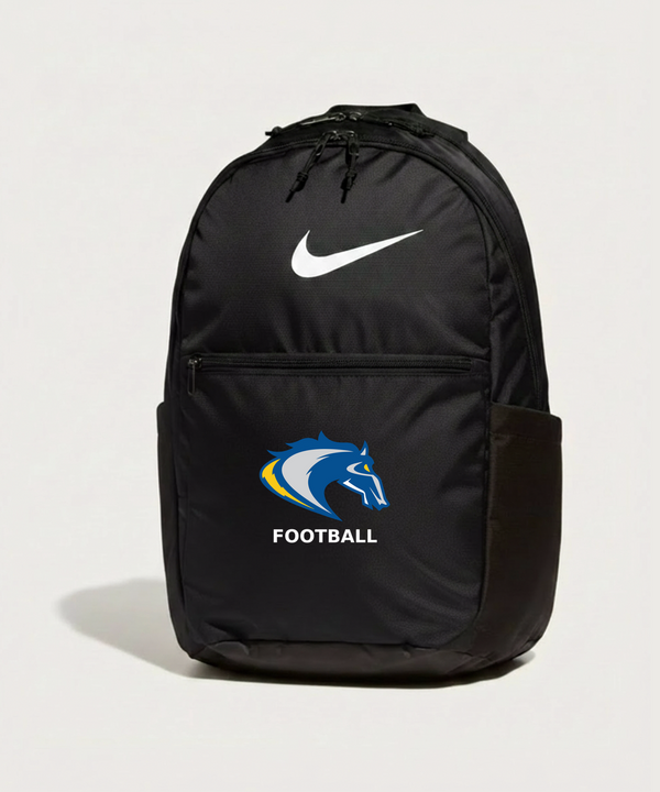 Riverside High School Football general - Black Nike Brasilia Medium Backpack NKDH7709