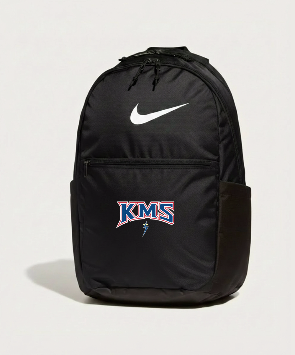 Kerkhoven-Murdock-Sunburg High School Football (Boys) - Black Nike Brasilia Medium Backpack NKDH7709