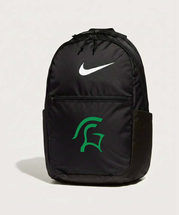 La Crescent High School Football (Boys) - Black Nike Brasilia Medium Backpack NKDH7709