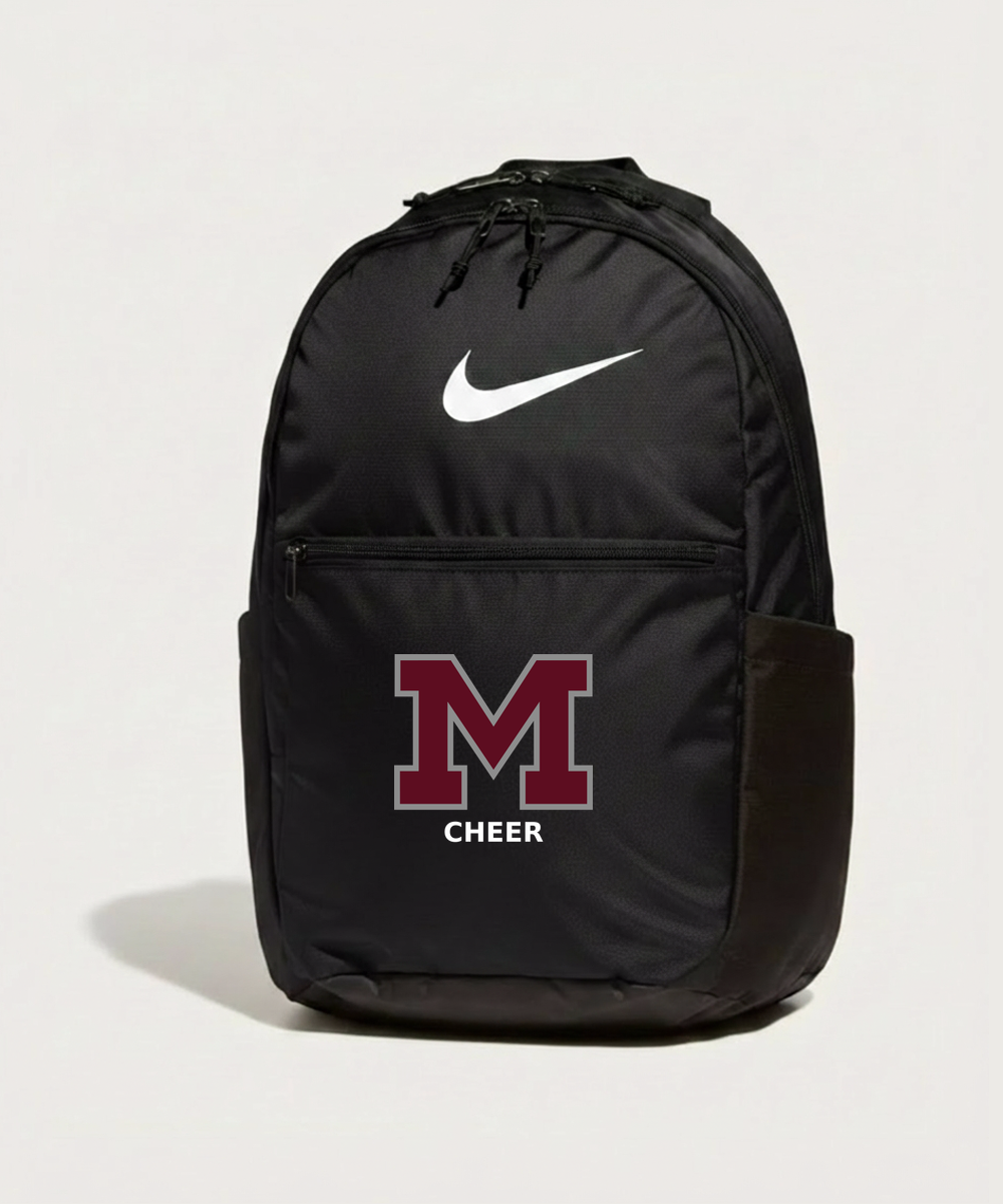Moline Cheer general - Black Nike Brasilia Medium Backpack NKDH7709