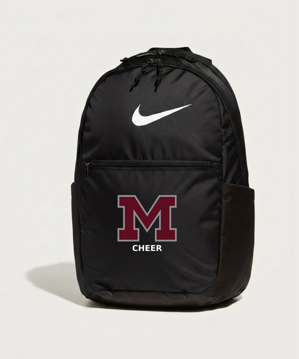 Moline Cheer general - Black Nike Brasilia Medium Backpack NKDH7709