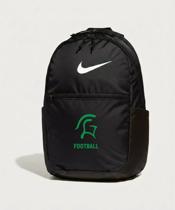La Crescent-Hokah High School Football (Boys) - Black Nike Brasilia Medium Backpack NKDH7709
