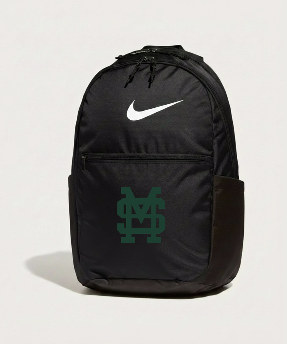 Sleepy Eye St. Mary's High School Athletics - Black Nike Brasilia Medium Backpack NKDH7709