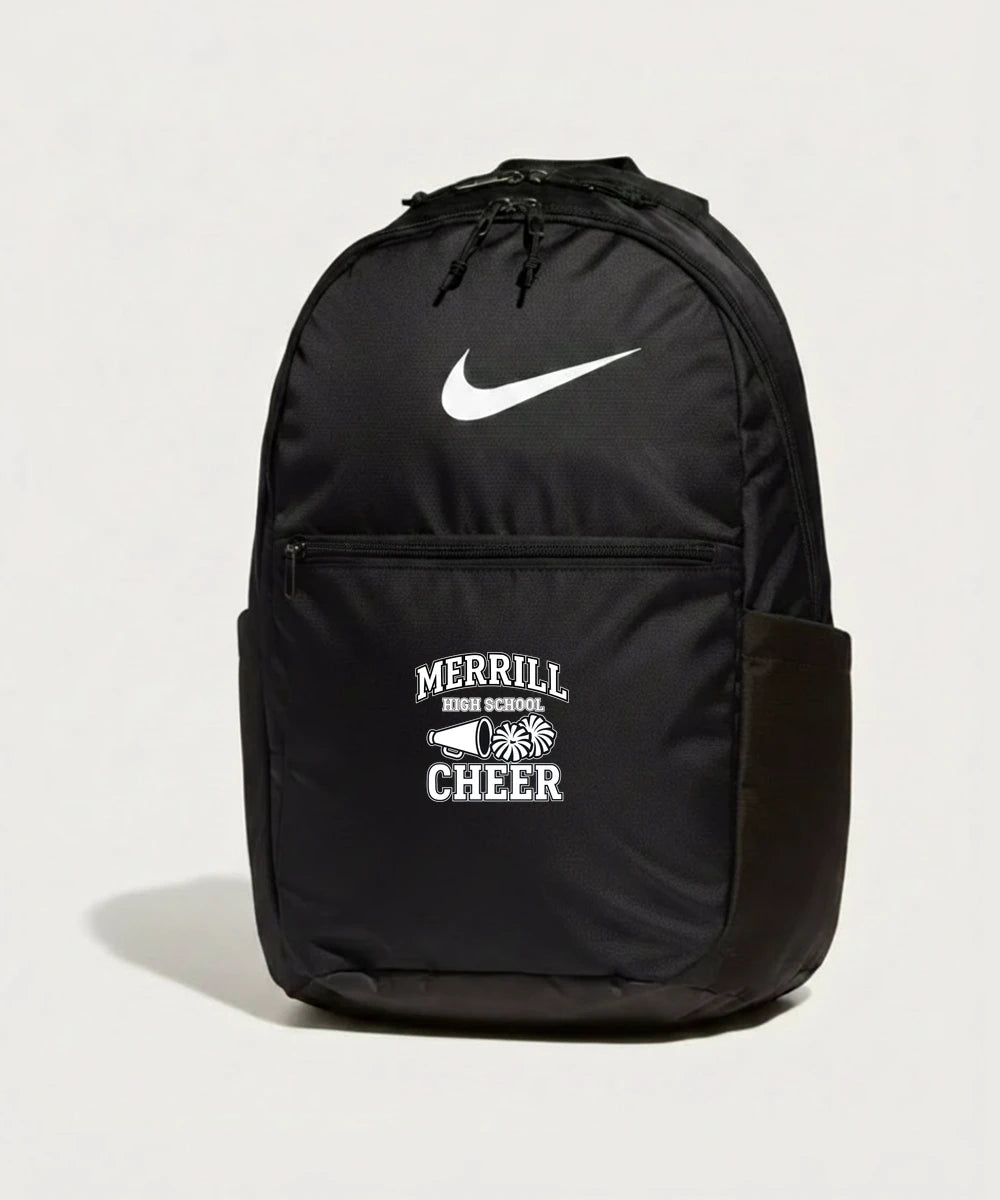 Merrill Dance and Cheer - Black Nike Brasilia Medium Backpack NKDH7709