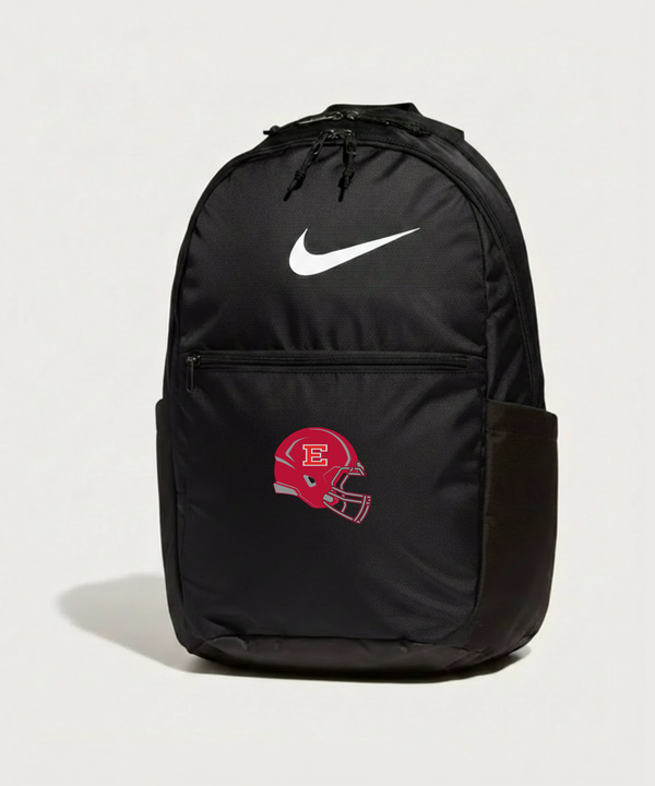 Duluth East High School Football (Boys) - Black Nike Brasilia Medium Backpack NKDH7709