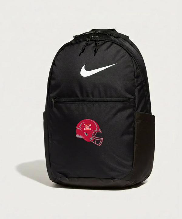 Duluth East High School Football (Boys) - Black Nike Brasilia Medium Backpack NKDH7709