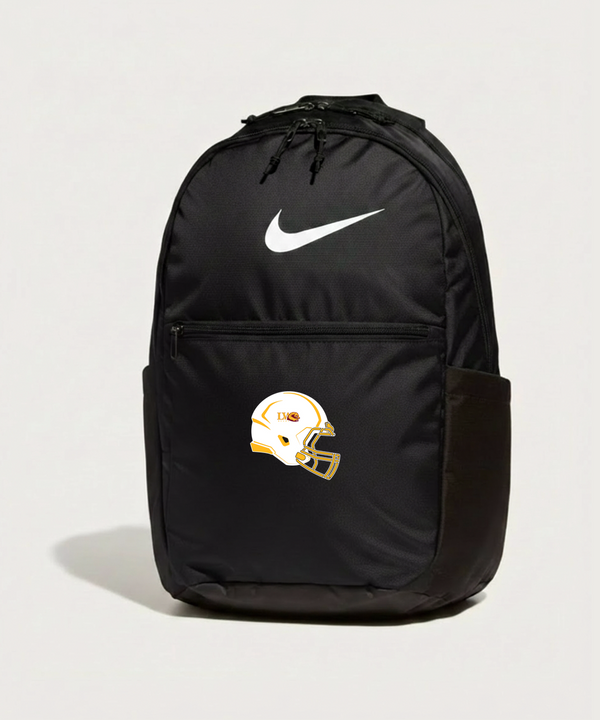 Lake of the Woods High School Football (Boys) - Black Nike Brasilia Medium Backpack NKDH7709