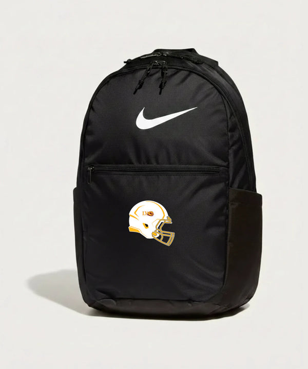 Lake of the Woods High School Football (Boys) - Black Nike Brasilia Medium Backpack NKDH7709