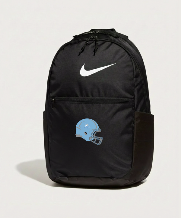 Long Prairie Grey Eagle High School Football (Boys) - Black Nike Brasilia Medium Backpack NKDH7709