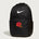 Mille Lacs High School Football (Boys) - Black Nike Brasilia Medium Backpack NKDH7709