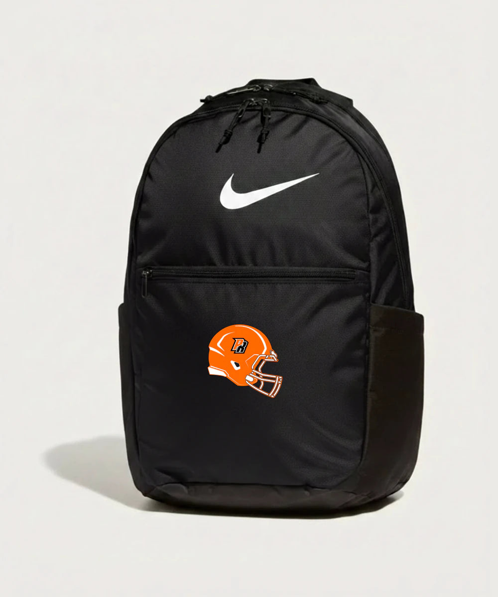 Park Rapids Area High School Football (Boys) - Black Nike Brasilia Medium Backpack NKDH7709