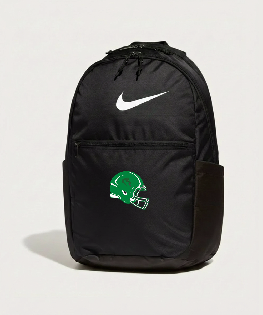 Pine City High School Football (Boys) - Black Nike Brasilia Medium Backpack NKDH7709
