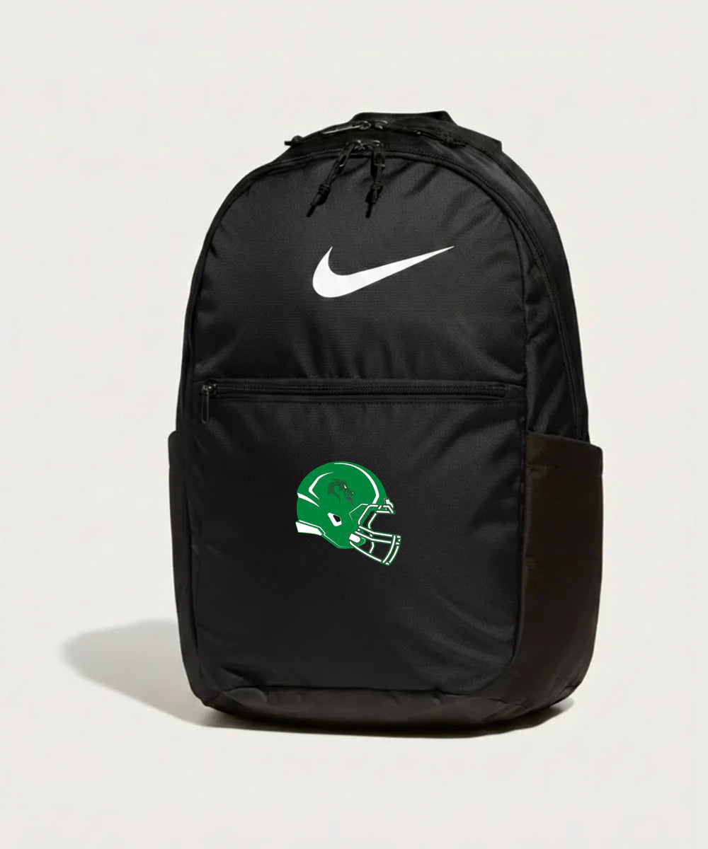 Pine City High School Football (Boys) - Black Nike Brasilia Medium Backpack NKDH7709