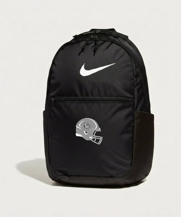 Sargent County High School Football (Boys) - Black Nike Brasilia Medium Backpack NKDH7709