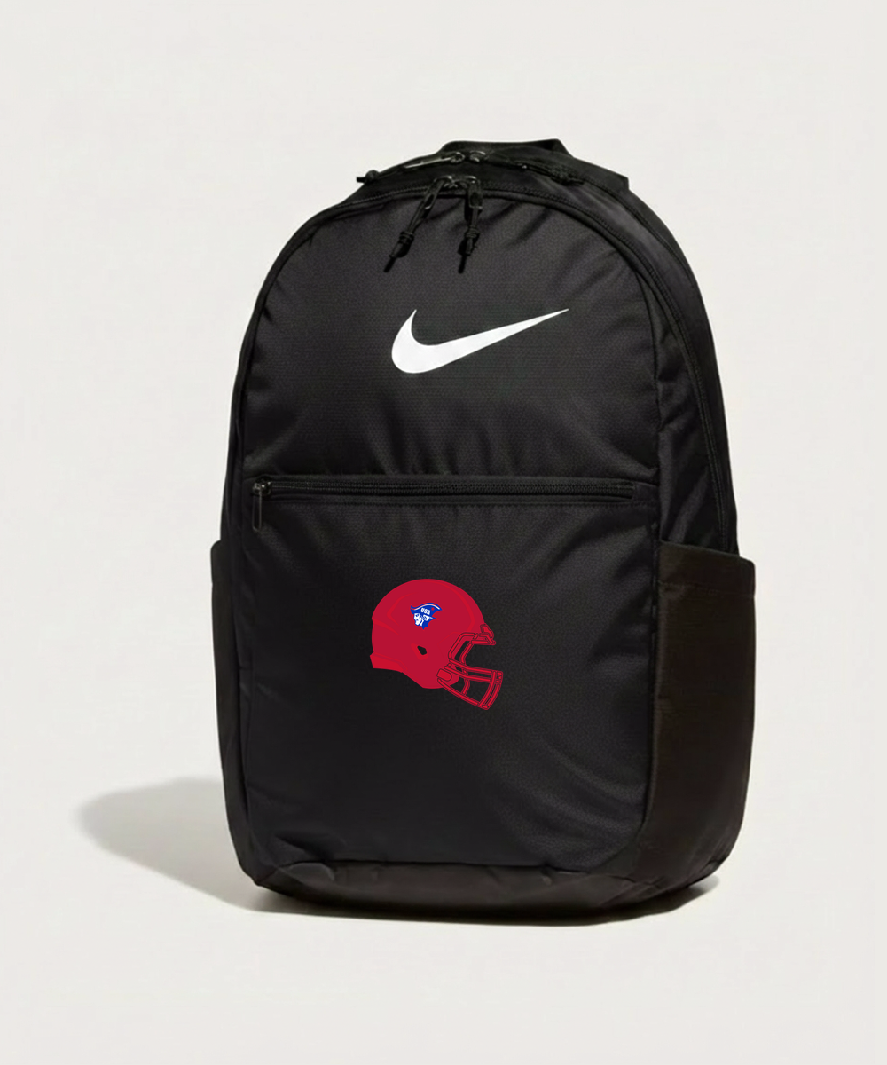 Upsala High School Football (Boys) - Black Nike Brasilia Medium Backpack NKDH7709