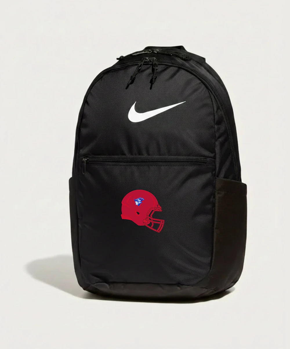 Upsala High School Football (Boys) - Black Nike Brasilia Medium Backpack NKDH7709