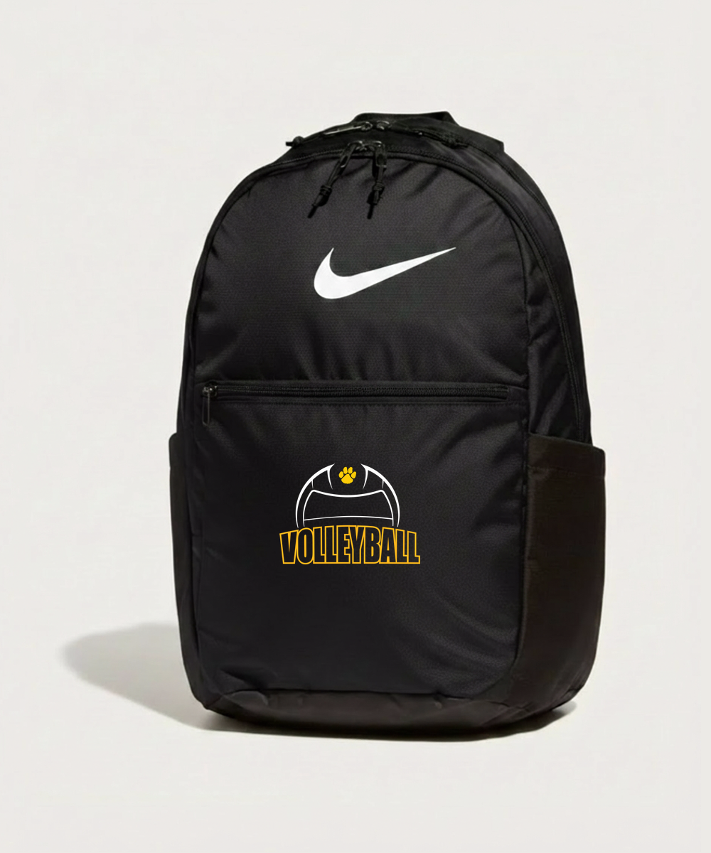 Plainview Elgin Millville H S Volleyball (Girls) - Black Nike Brasilia Medium Backpack NKDH7709