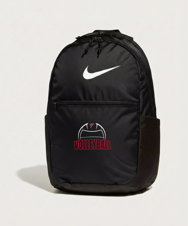 Cannon Falls High School Volleyball (Girls) - Black Nike Brasilia Medium Backpack NKDH7709