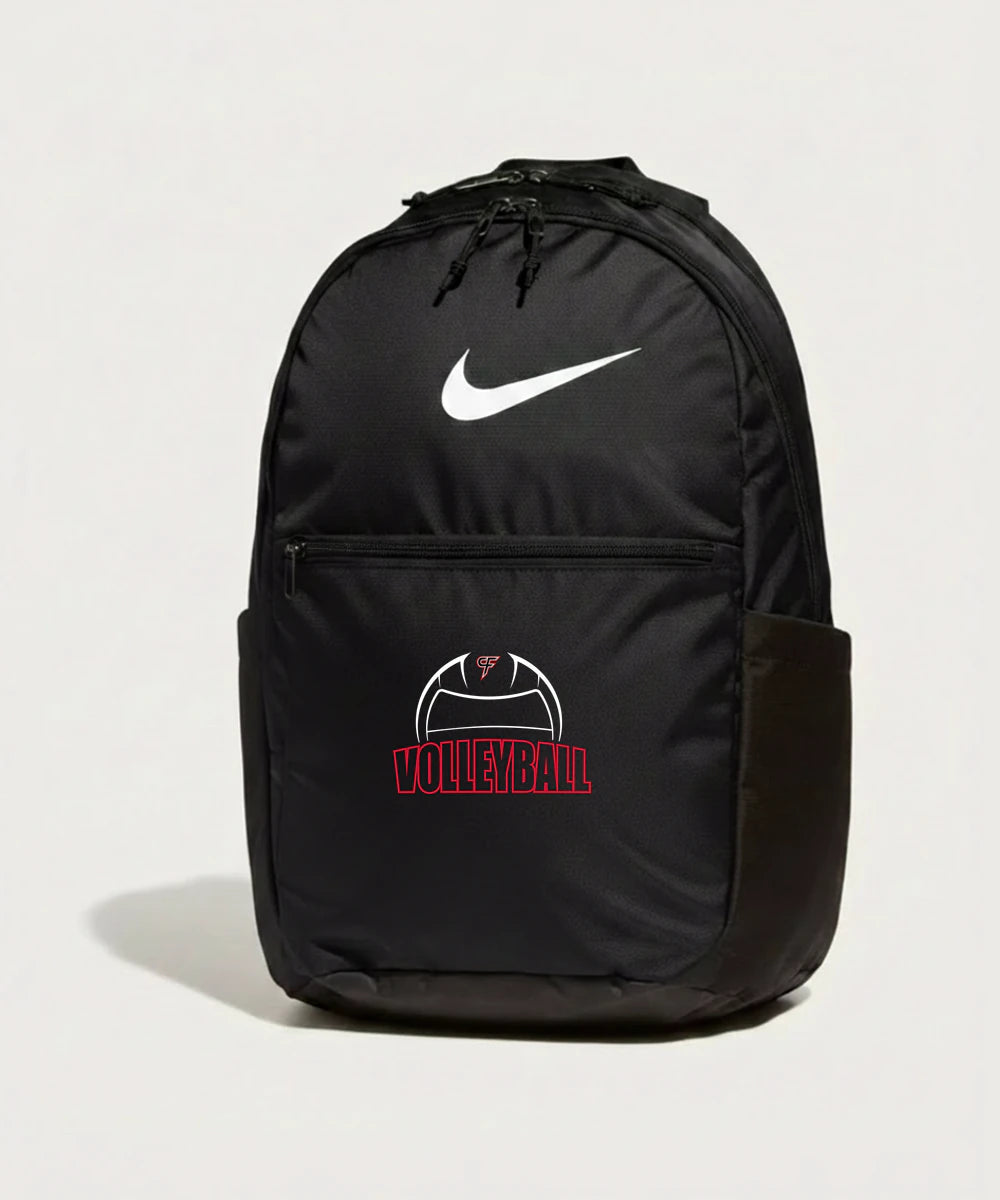 Cannon Falls High School Volleyball (Girls) - Black Nike Brasilia Medium Backpack NKDH7709
