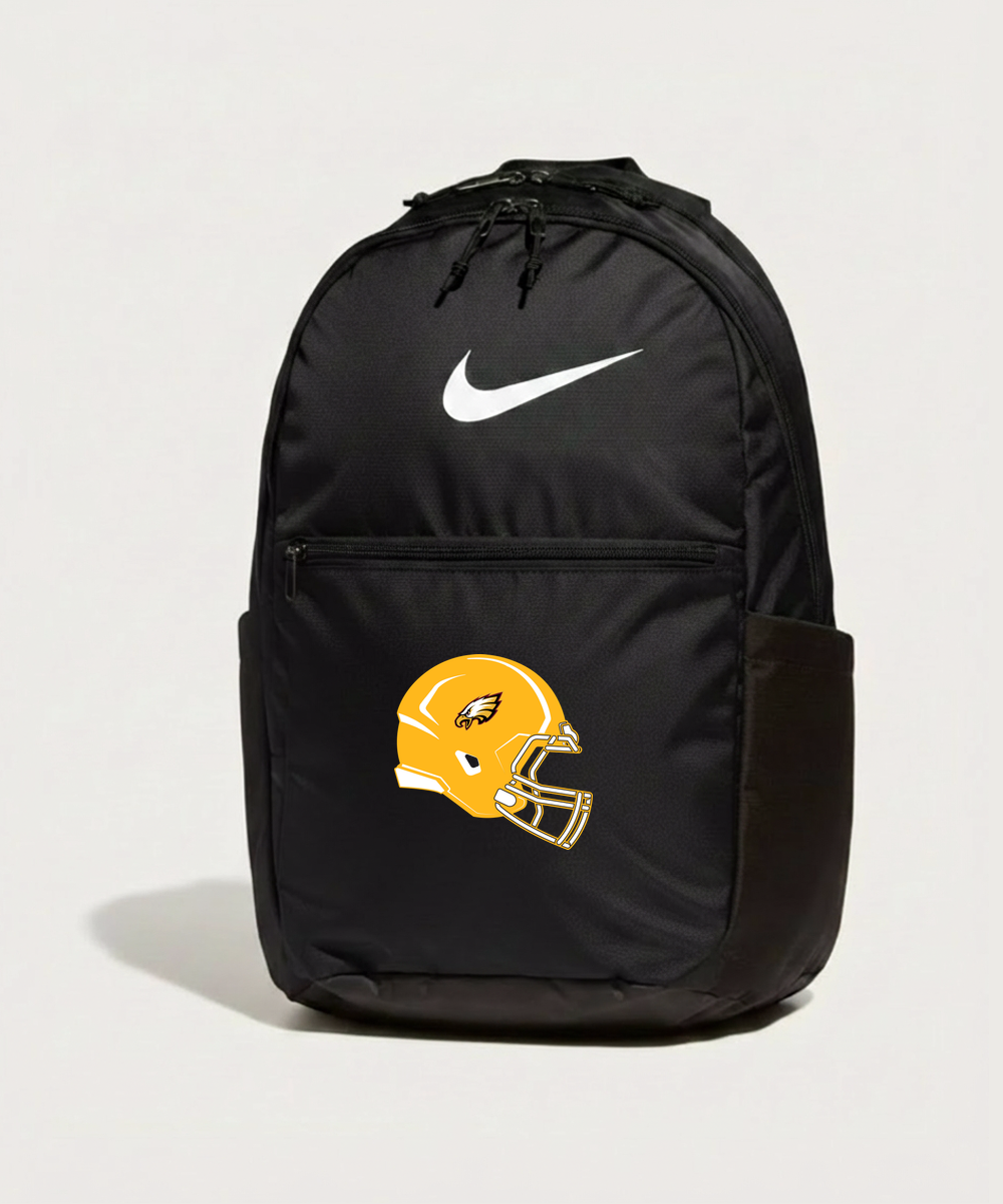 Dover-Eyota High School Football (Boys) - Black Nike Brasilia Medium Backpack NKDH7709