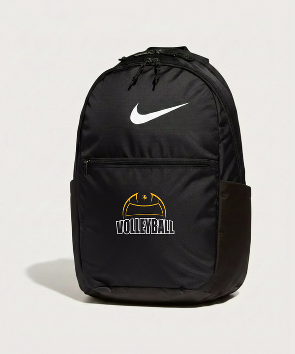 Hayfield High School Volleyball (Girls) - Black Nike Brasilia Medium Backpack NKDH7709