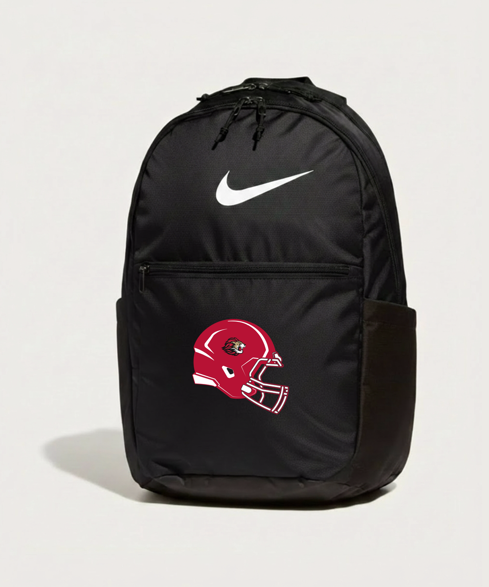 Spring Grove High School Football (Boys) - Black Nike Brasilia Medium Backpack NKDH7709