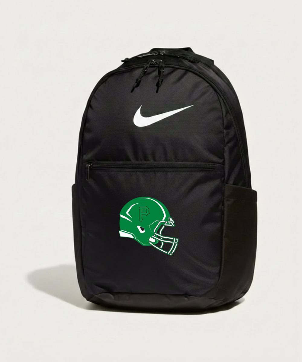 Pipestone Area High School Football (Boys) - Black Nike Brasilia Medium Backpack NKDH7709