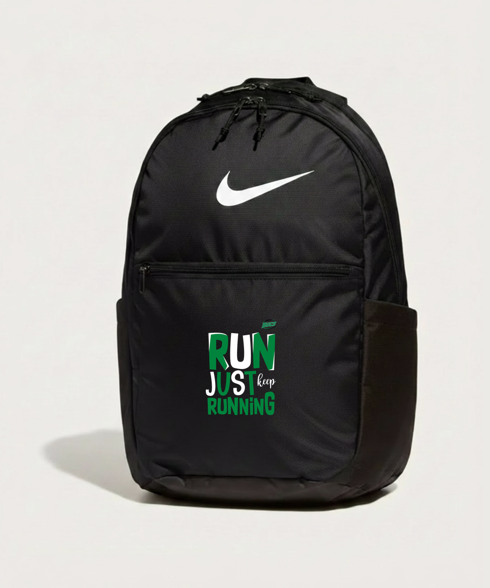Waterville-Elysian-Morristown High School Football (Boys) - Black Nike Brasilia Medium Backpack NKDH7709