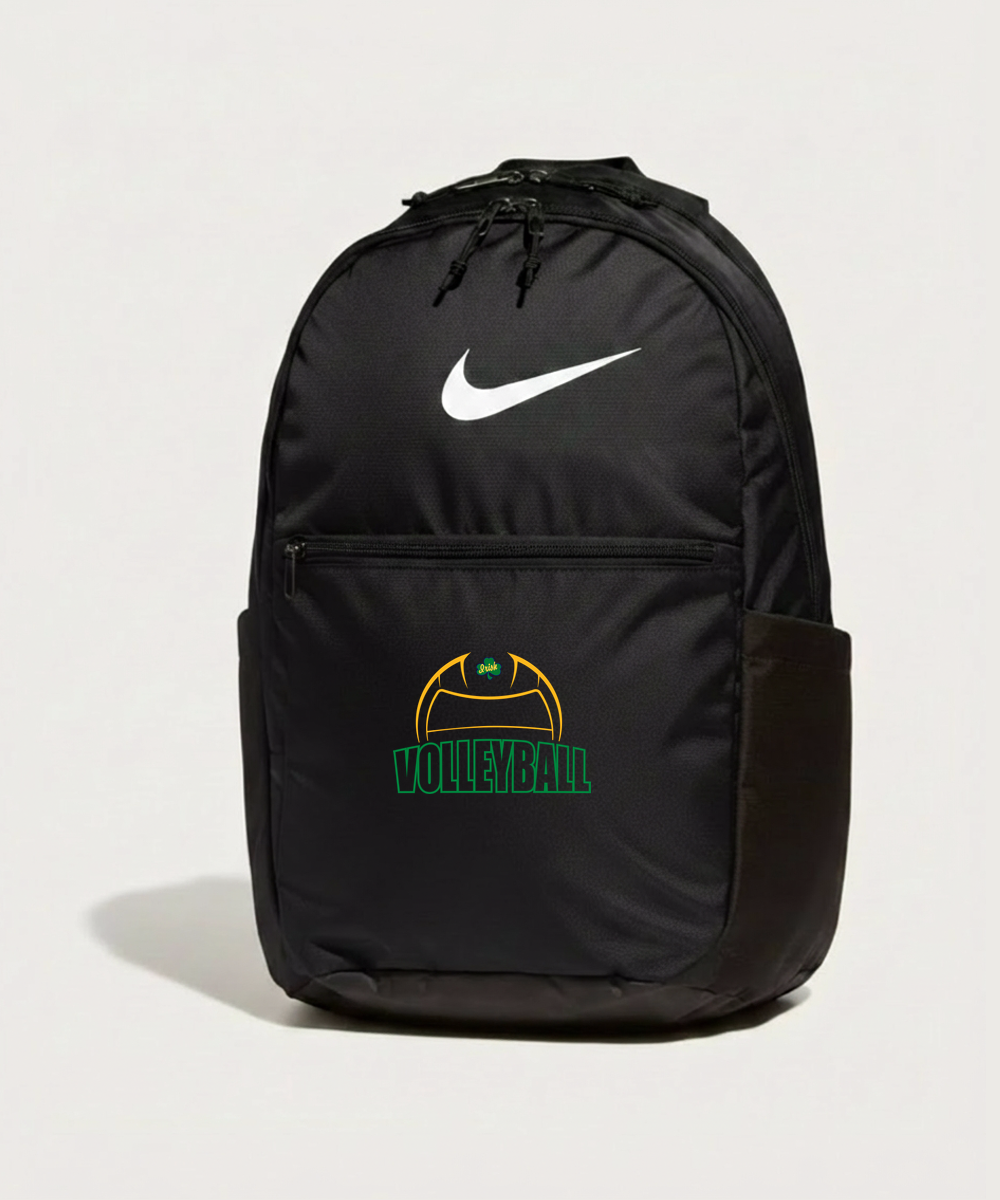 Rosemount High School Volleyball (Girls) - Black Nike Brasilia Medium Backpack NKDH7709
