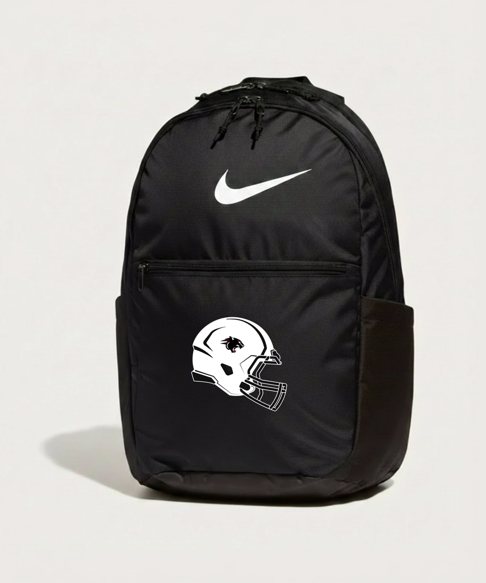 Nrheg Panthers High School Football (Boys) - Black Nike Brasilia Medium Backpack NKDH7709