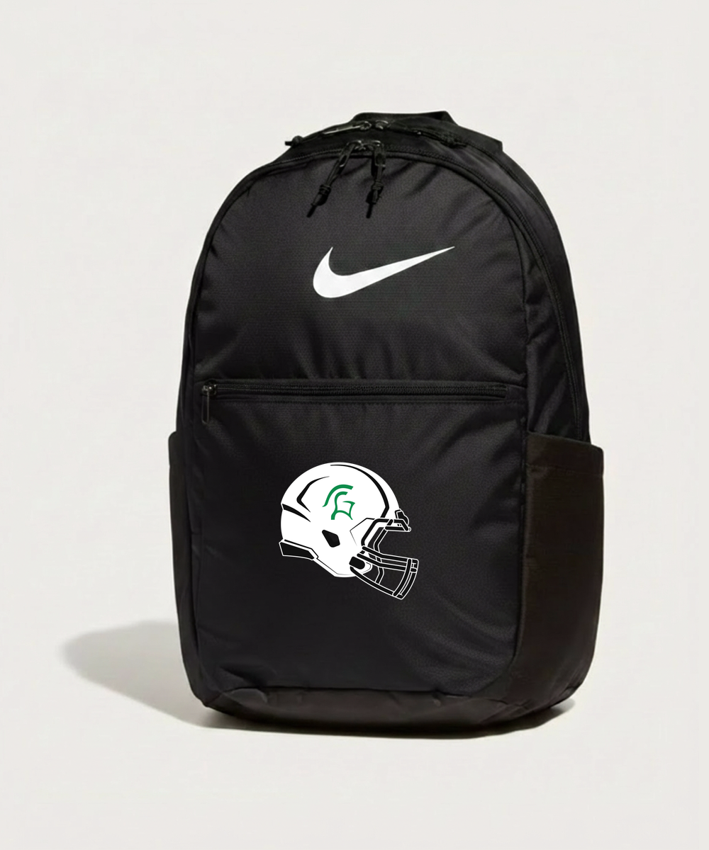 La Crescent High School Football (Boys) - Black Nike Brasilia Medium Backpack NKDH7709