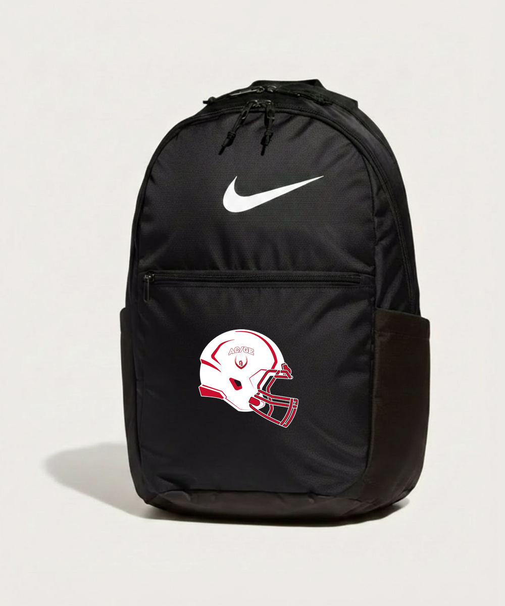 Alden-Conger-Glenville Emmons High School Football (Boys) - Black Nike Brasilia Medium Backpack NKDH7709