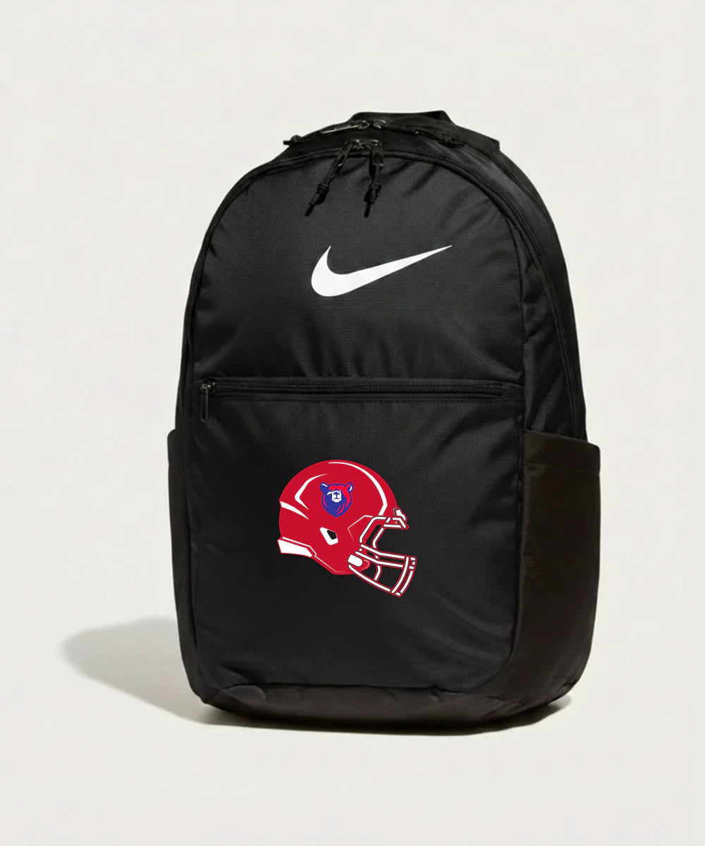 Bertha Hewitt High School Football (Boys) - Black Nike Brasilia Medium Backpack NKDH7709