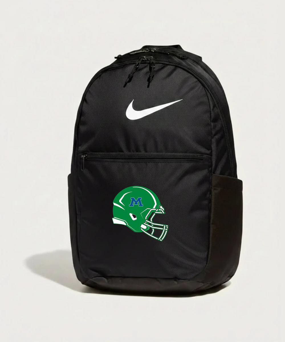 Minnewaska Area High School Football (Boys) - Black Nike Brasilia Medium Backpack NKDH7709