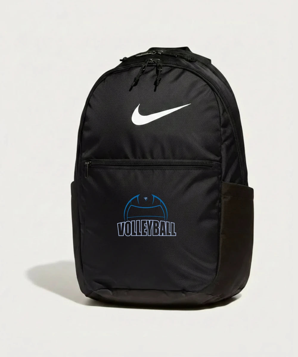 Eastview High School Volleyball (Girls) - Black Nike Brasilia Medium Backpack NKDH7709