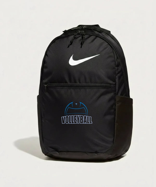 Eastview High School Volleyball (Girls) - Black Nike Brasilia Medium Backpack NKDH7709