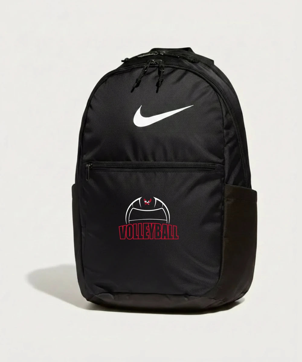 Wabasha Kellogg High School Volleyball (Girls) - Black Nike Brasilia Medium Backpack NKDH7709