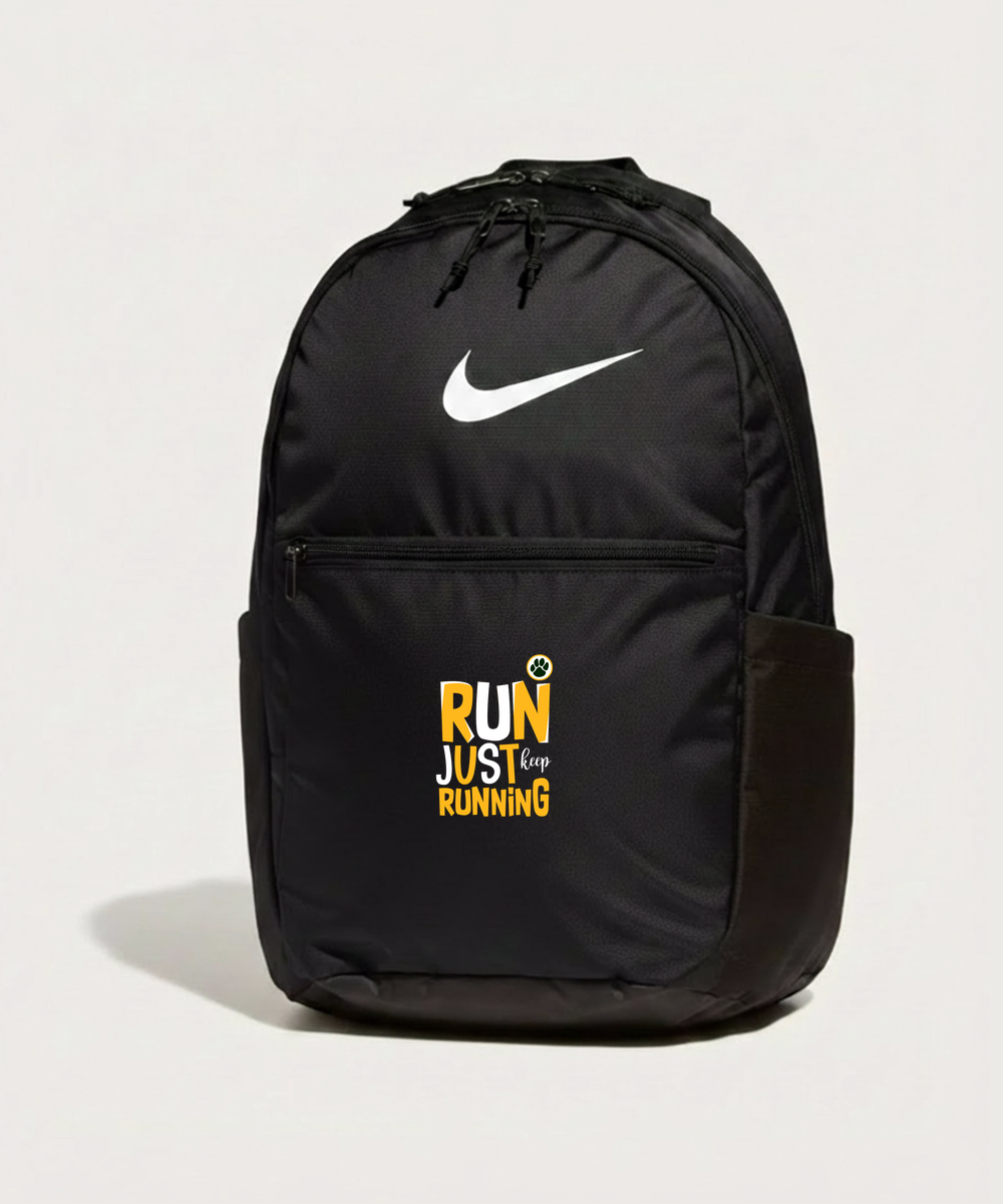 Ashwaubenon High School General (Sandbox) - Black Nike Brasilia Medium Backpack NKDH7709