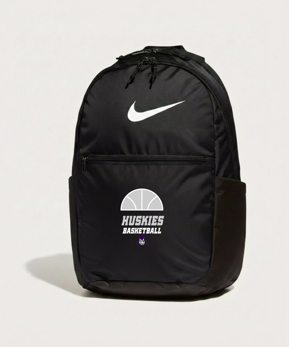 Albany High School Basketball (Boys) - Black Nike Brasilia Medium Backpack NKDH7709