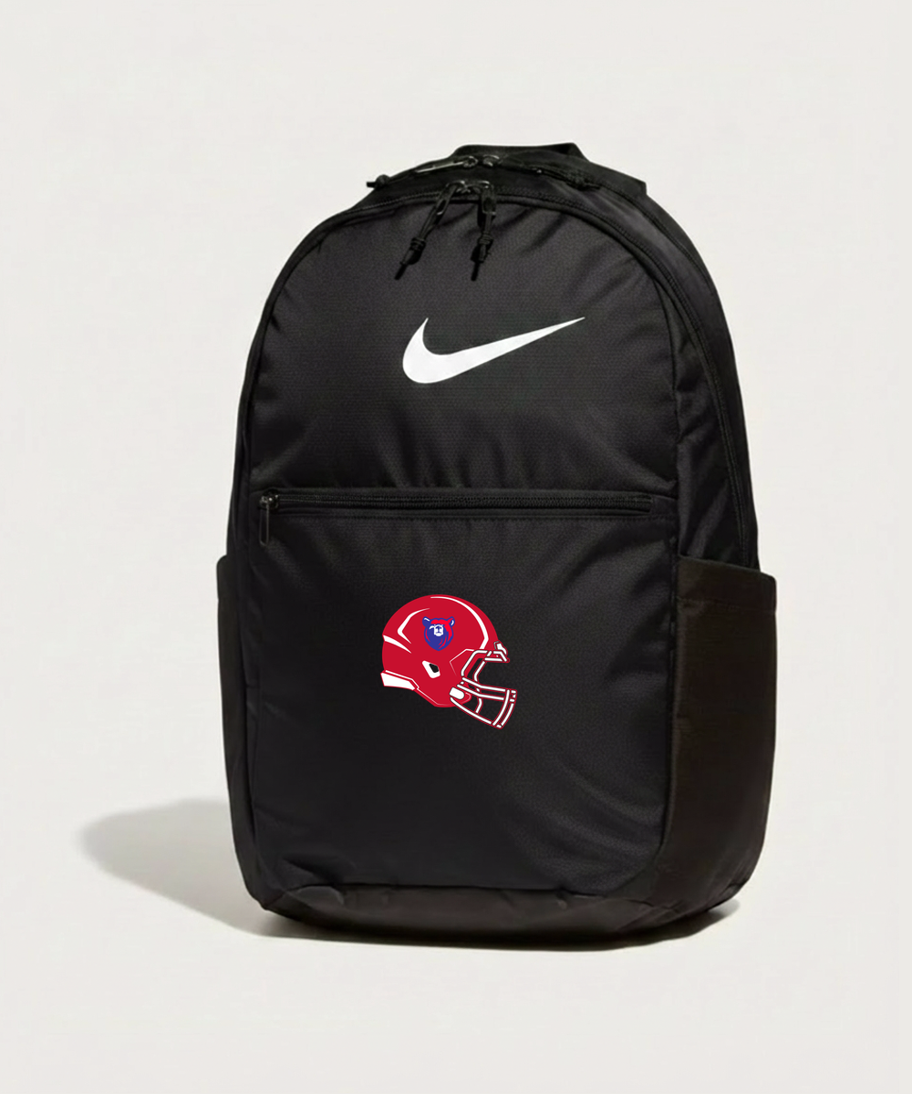 Bertha Hewitt High School Football (Boys) - Black Nike Brasilia Medium Backpack NKDH7709