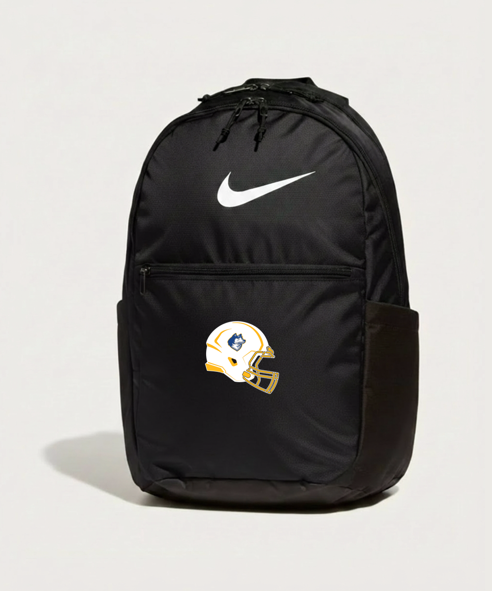 Bigfork Senior High School Football (Boys) - Black Nike Brasilia Medium Backpack NKDH7709