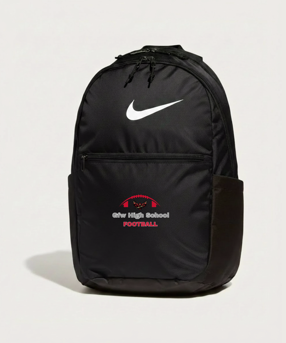 Gfw High School Football (Boys) - Black Nike Brasilia Medium Backpack NKDH7709