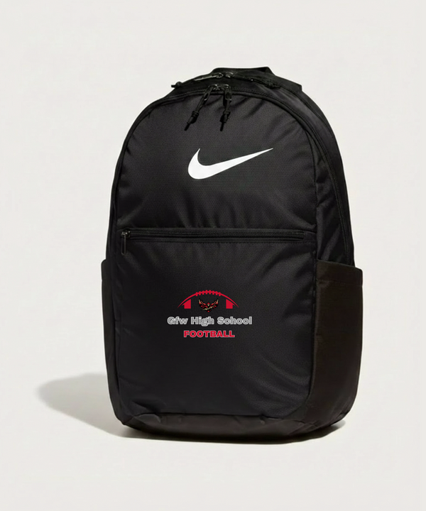 Gfw High School Football (Boys) - Black Nike Brasilia Medium Backpack NKDH7709