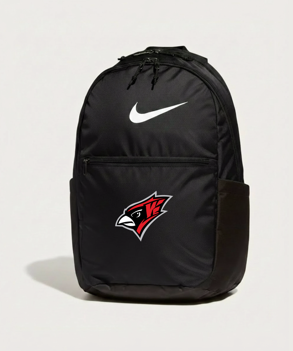 Willmar High School Athletics - Black Nike Brasilia Medium Backpack NKDH7709