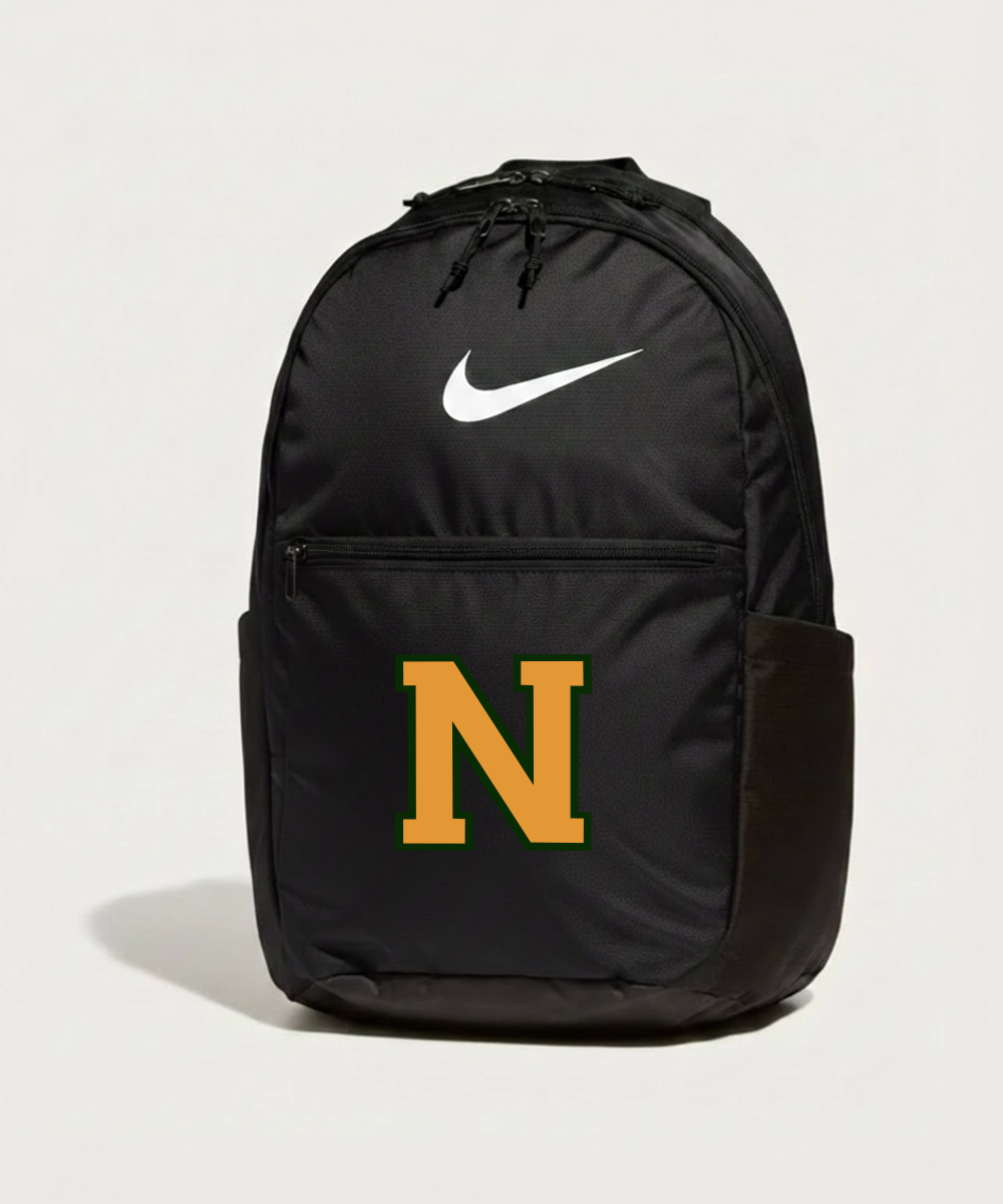 Nevis High School Volleyball (Girls) - Black Nike Brasilia Medium Backpack NKDH7709