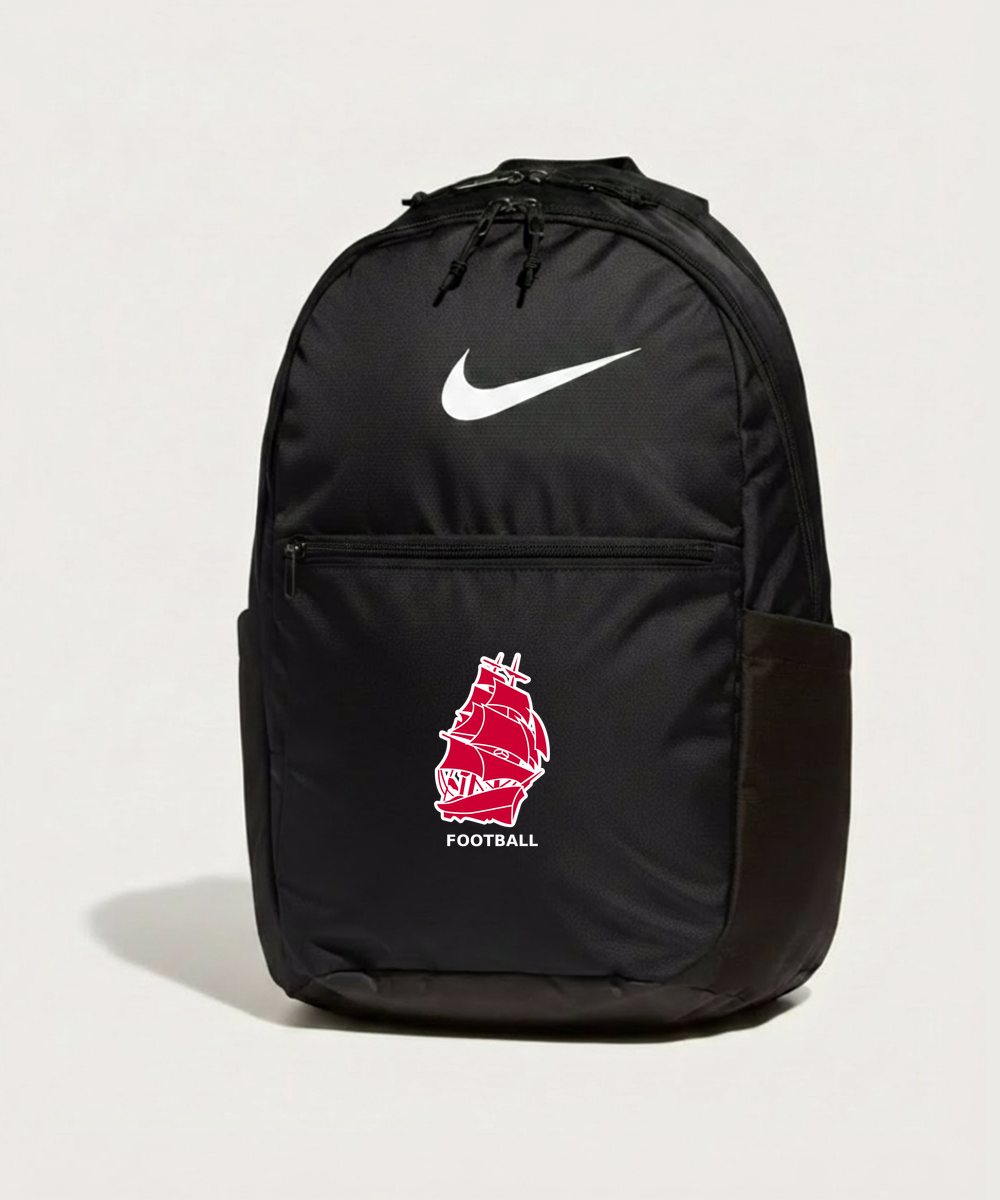 Amboy Football general - Black Nike Brasilia Medium Backpack NKDH7709
