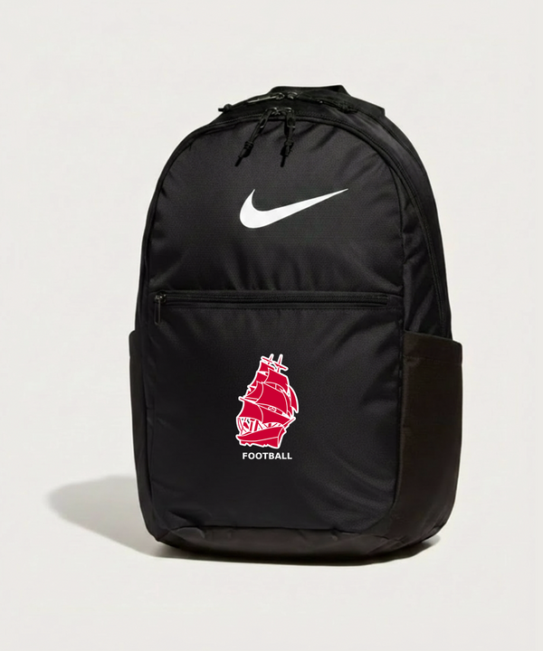 Amboy Football general - Black Nike Brasilia Medium Backpack NKDH7709