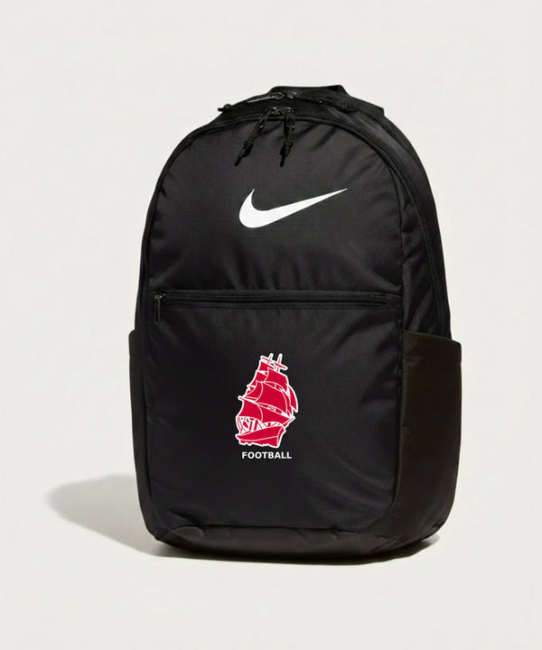 Amboy Football general - Black Nike Brasilia Medium Backpack NKDH7709